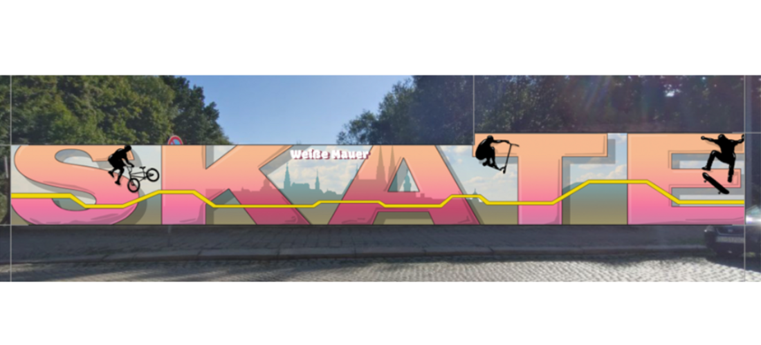 Newsbild zu Mach die Weiße Mauer bunt!