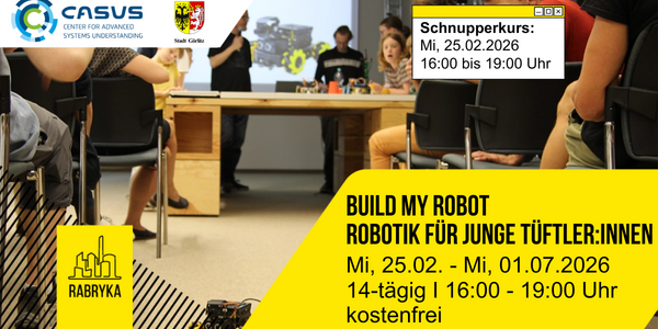 Veranstaltungsbild zu Build my Robot
