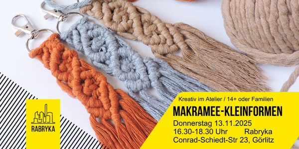 Veranstaltungsbild zu Makramee – Kleinformen / Offenes Atelier