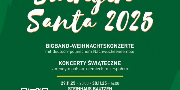 Veranstaltungsbild zu Swinging Santa Bigbandkonzert - Weihnachtskonzert mit deutsch-polnischem Nachwuchsensemble