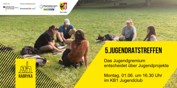 Veranstaltungsbild zu Jugendratstreffen Juni ´26
