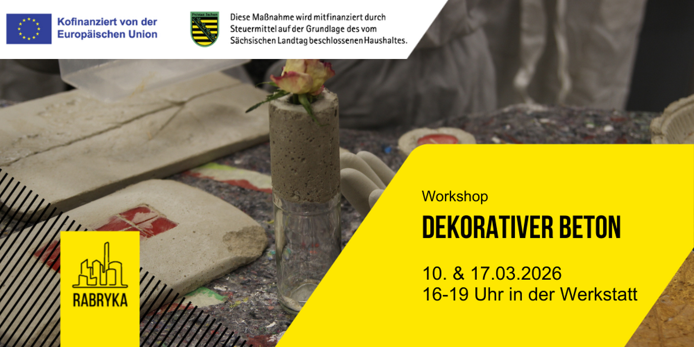 Veranstaltungsbild zu Workshop: Dekorativer Beton Teil 1