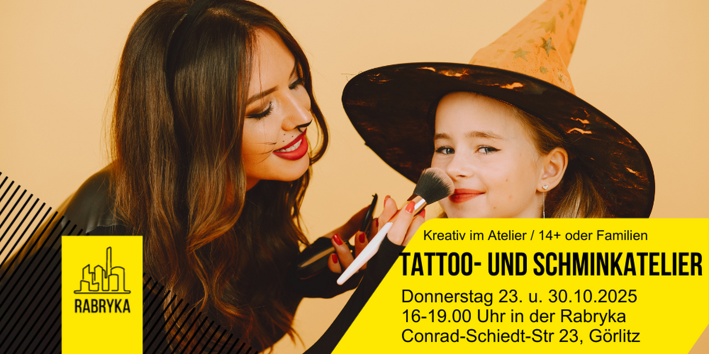 Veranstaltungsbild zu Tattoo- und Schminkatelier
