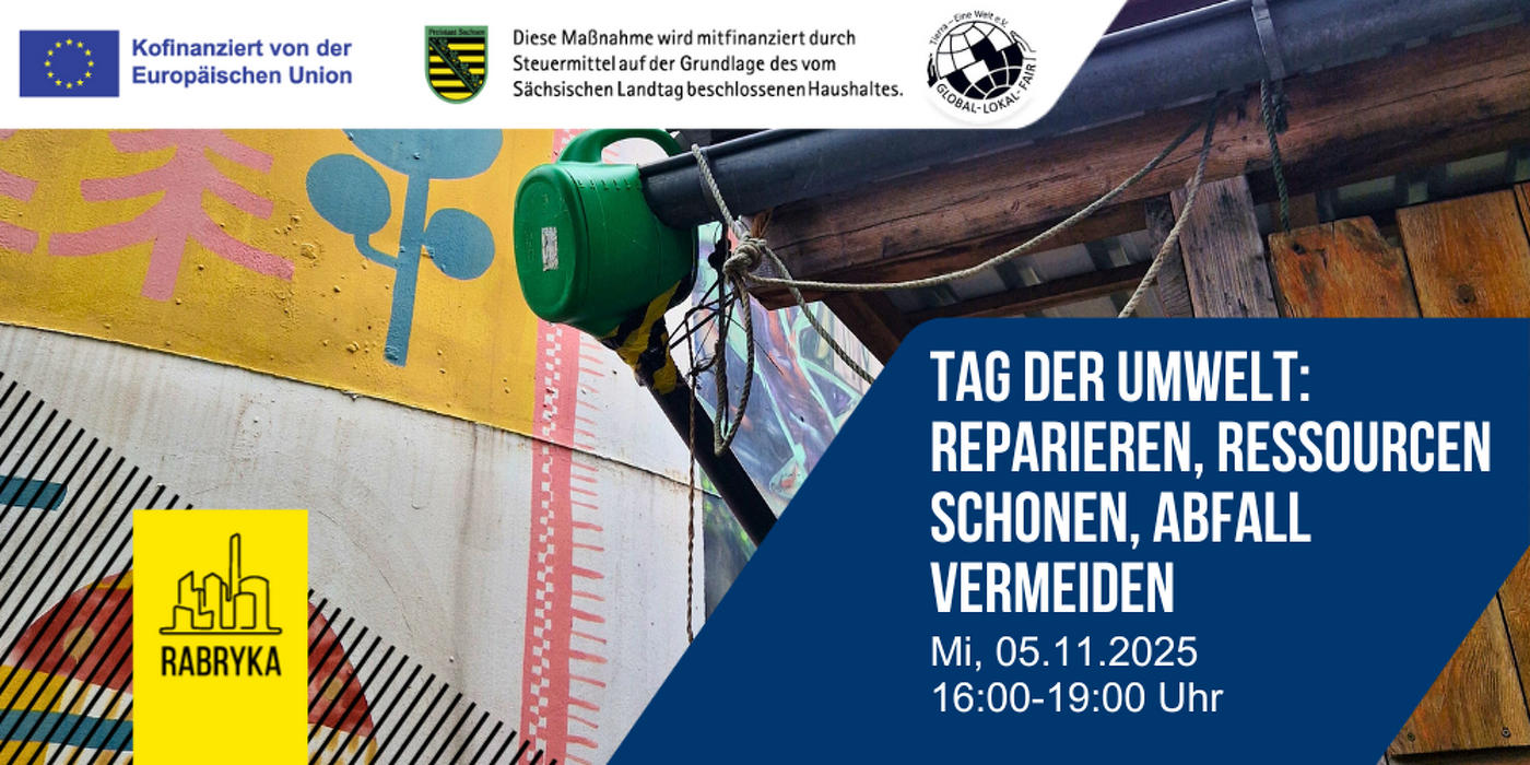Veranstaltungsbild zu Tag der Umwelt: Reparieren, Ressourcen schonen, Abfall vermeiden