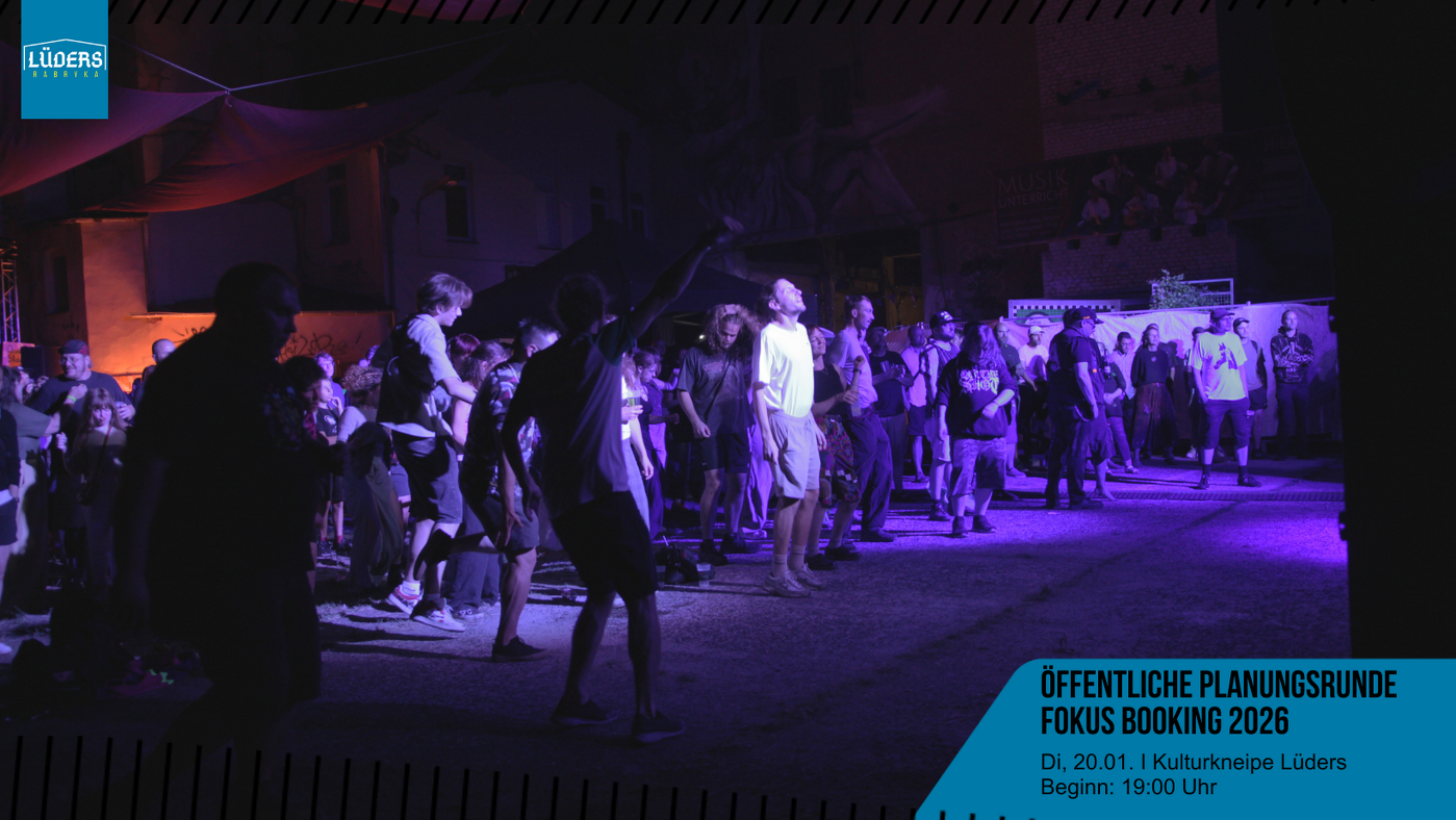 Veranstaltungsbild zu Öffentliche Planungsrunde FOKUS-Booking