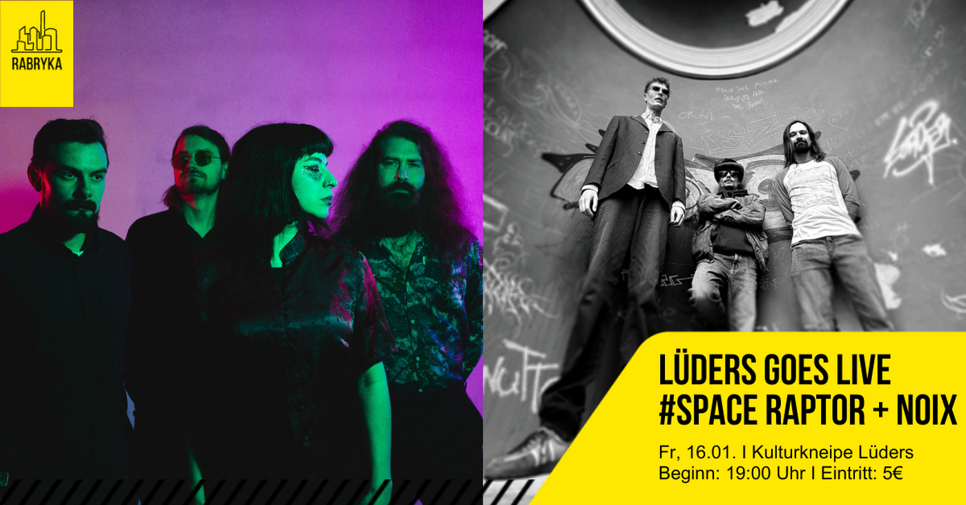 Veranstaltungsbild zu Lüders goes Live #Space Raptor &