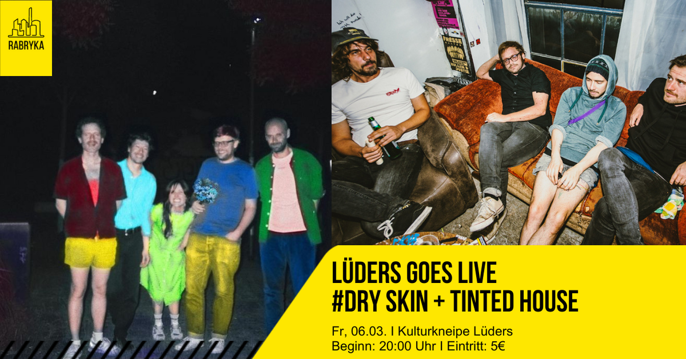 Veranstaltungsbild zu Lüders goes Live #Dry Skin &amp