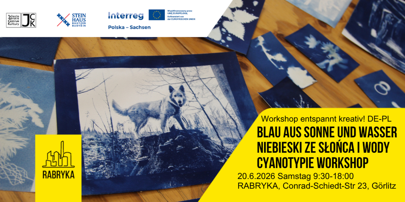 Veranstaltungsbild zu Blau aus Sonne und Wasser – Cyanotypie-Workshop