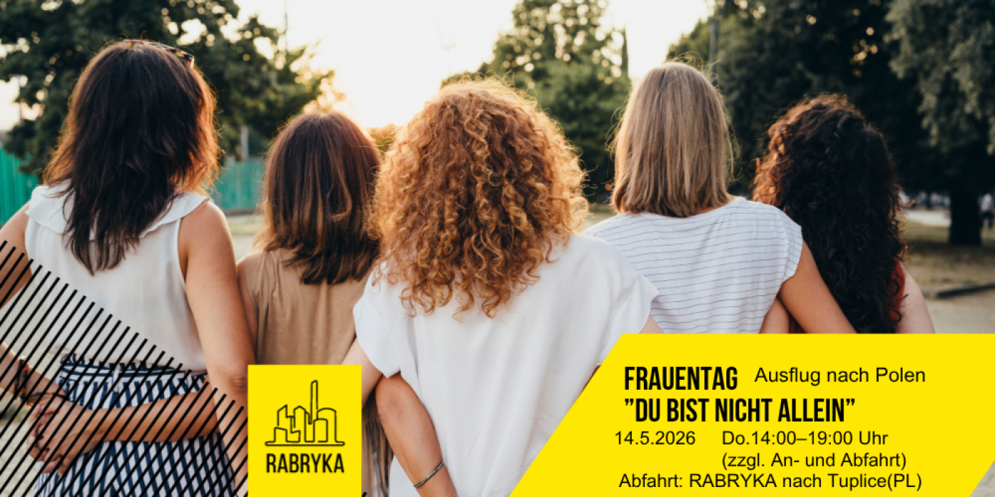 Veranstaltungsbild zu FRAUENTAG „Du bist nicht allein&quot