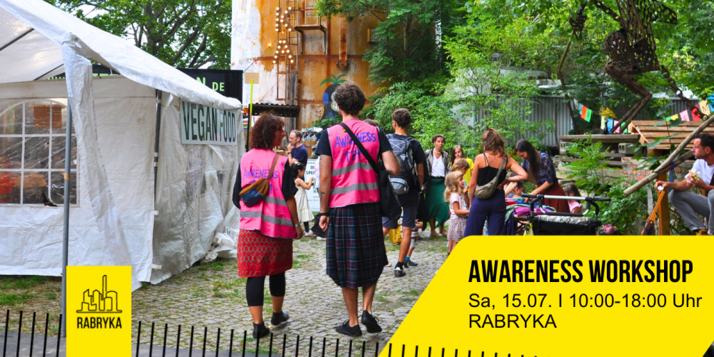 Veranstaltungsbild zu Awareness Workshop