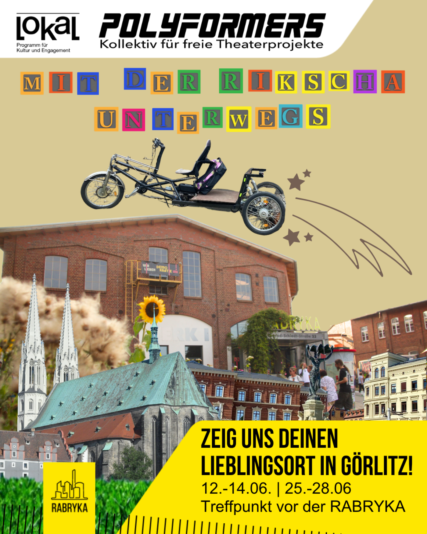 Veranstaltungsbild zu Rikscha Format LOKAL