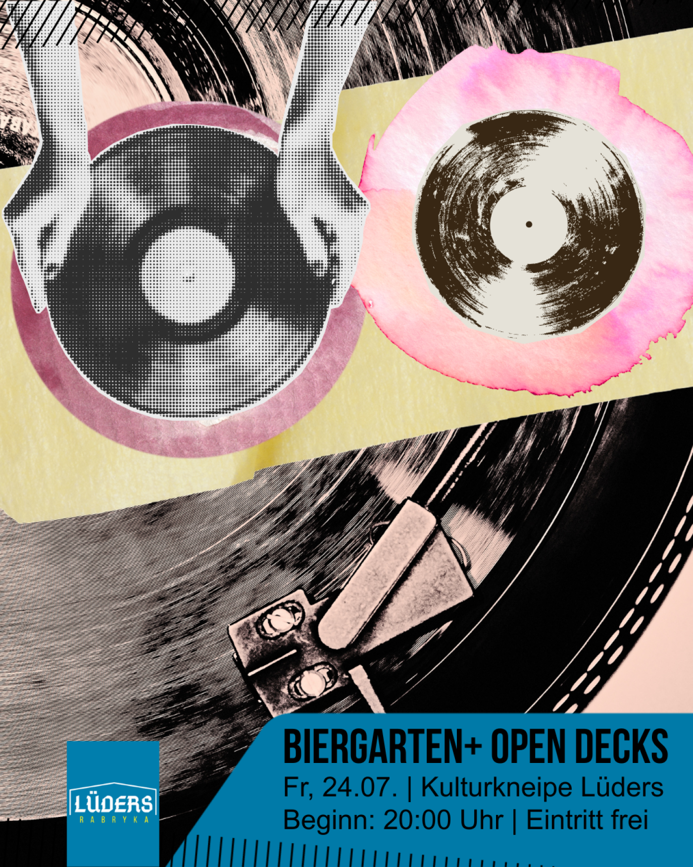 Veranstaltungsbild zu AUSFALL: Open Decks im Biergarten