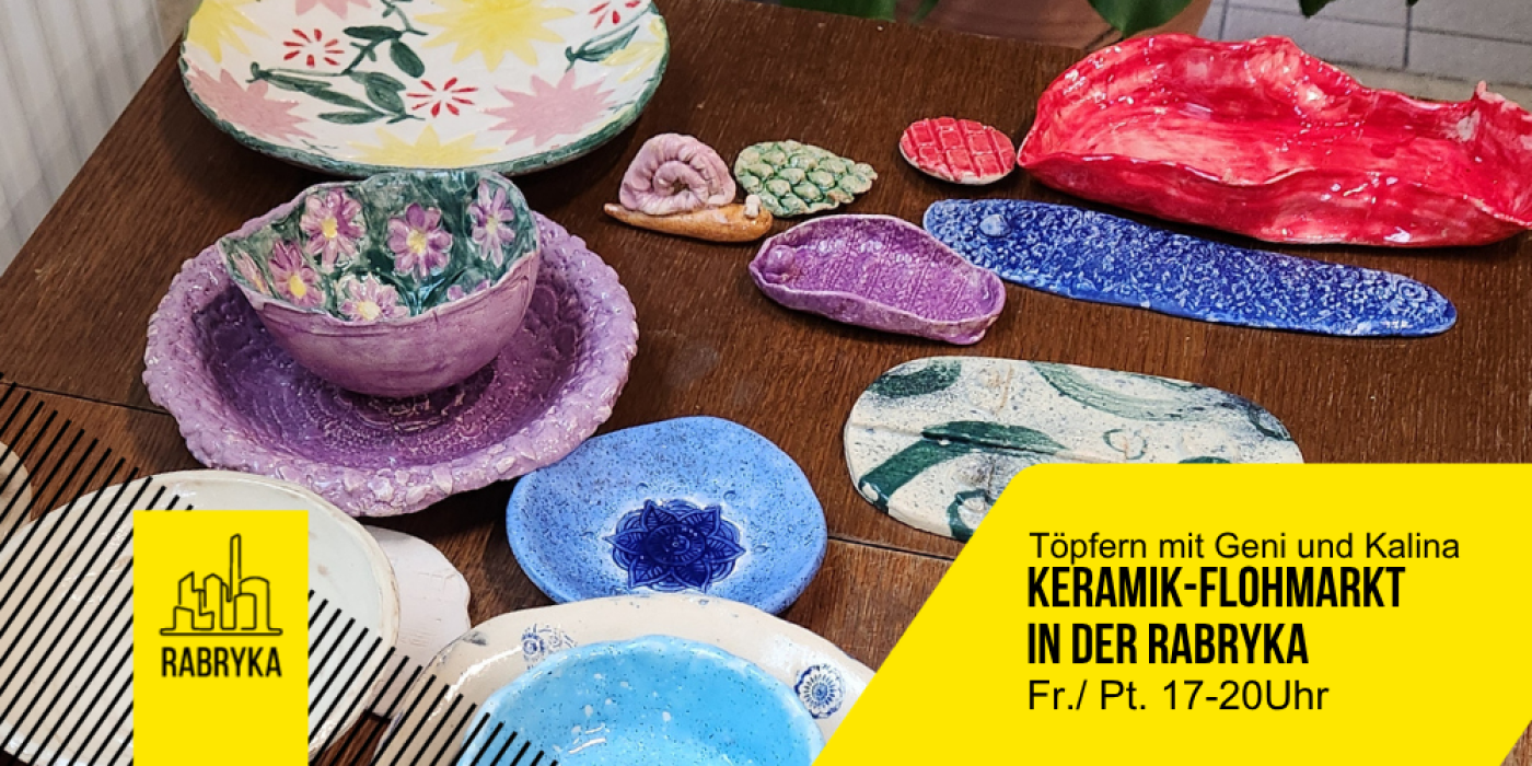 Veranstaltungsbild zu Keramik-Flohmarkt in der Rabryka