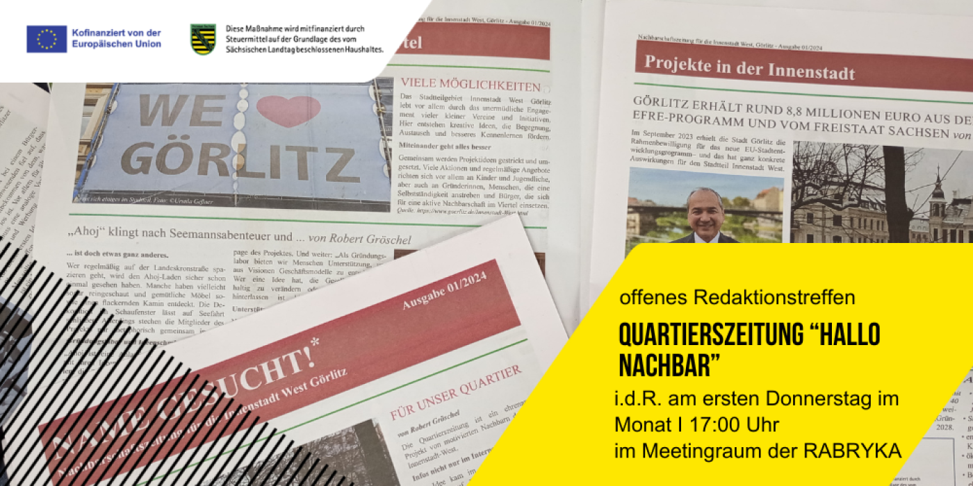 Veranstaltungsbild zu Redaktionstreffen der Quartierszeitung &quot