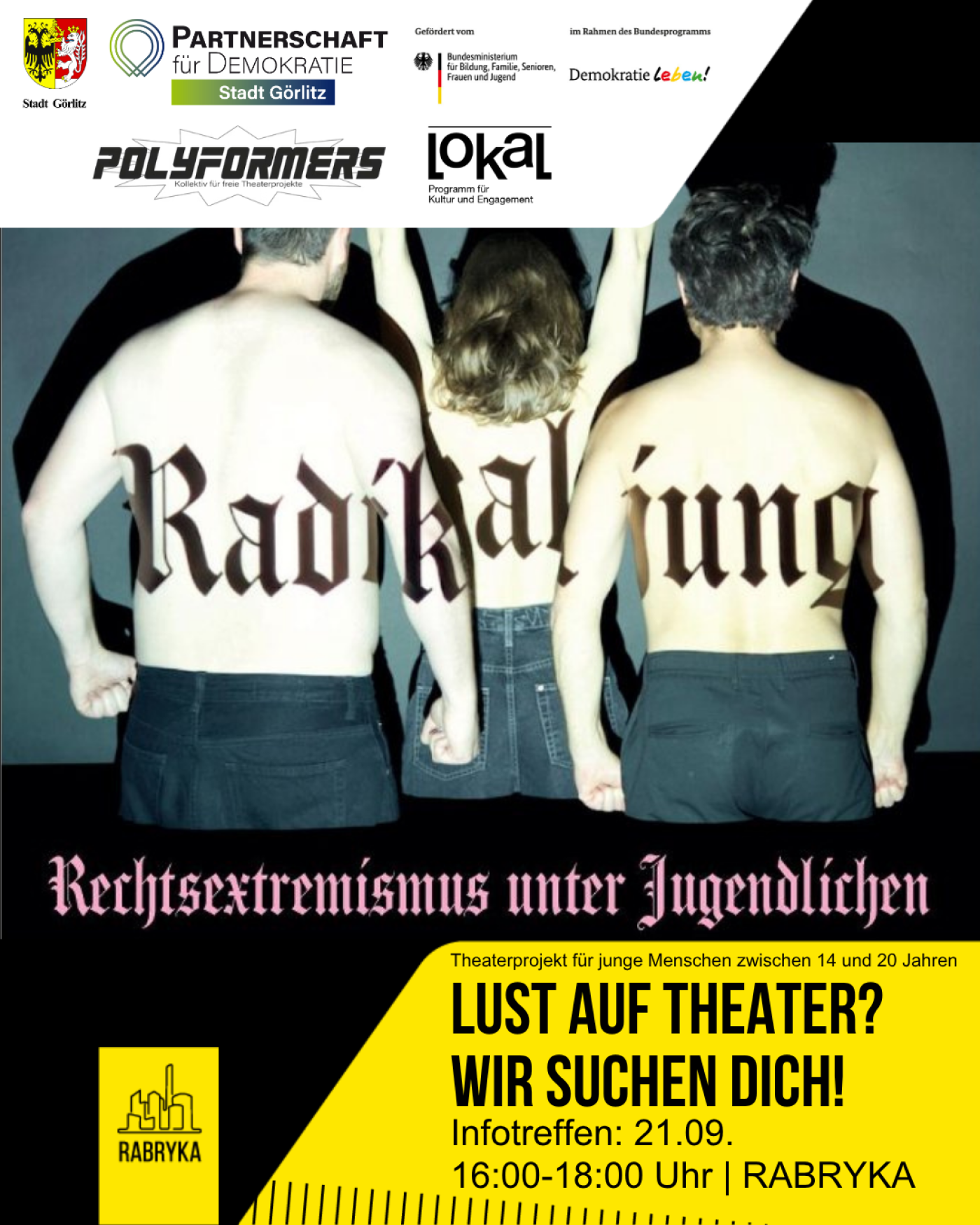Veranstaltungsbild zu Open Call für Radikal Jung