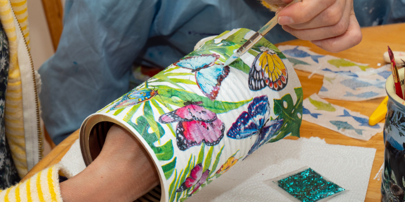 Veranstaltungsbild zu Upcycling mit Decoupage
