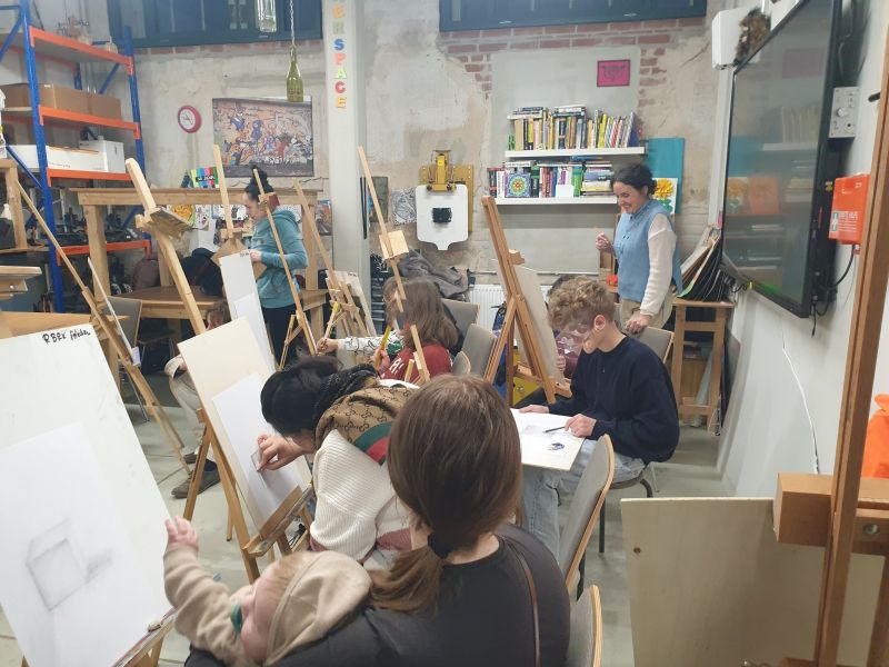 Veranstaltungsbild zu Offenes Atelier und Zeichnenkurs
