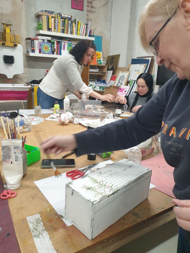 Veranstaltungsbild zu Upcycling mit Decoupage